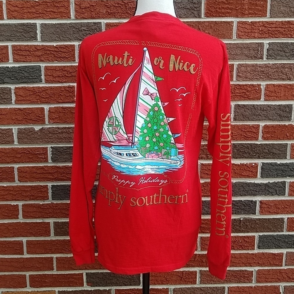 Simply Southern Christmas long sleeve tee